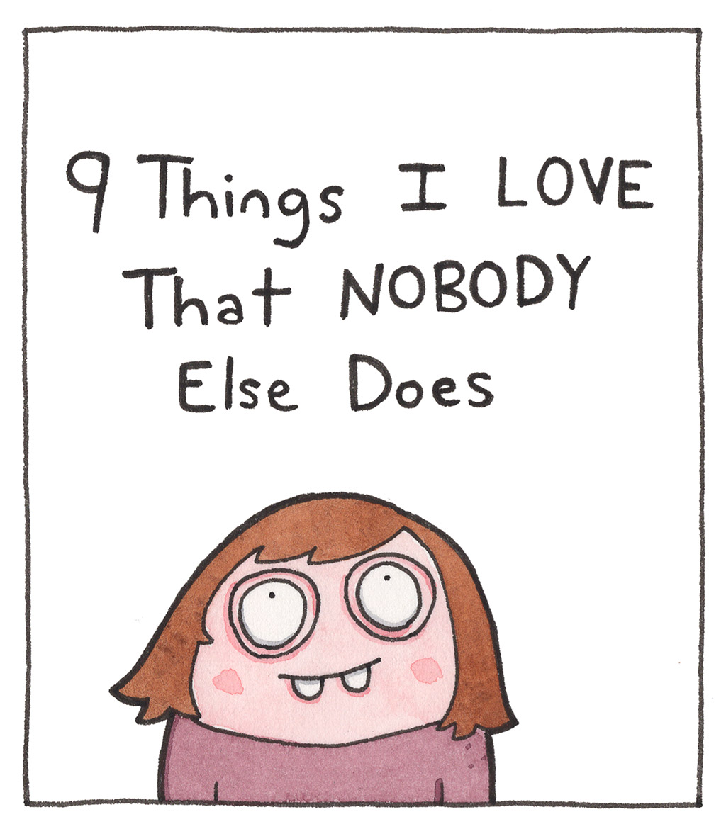 Nine Things I Love