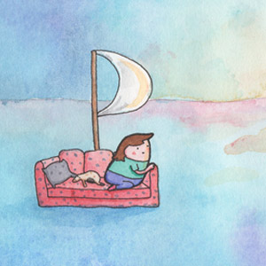 Sadness Sailboat