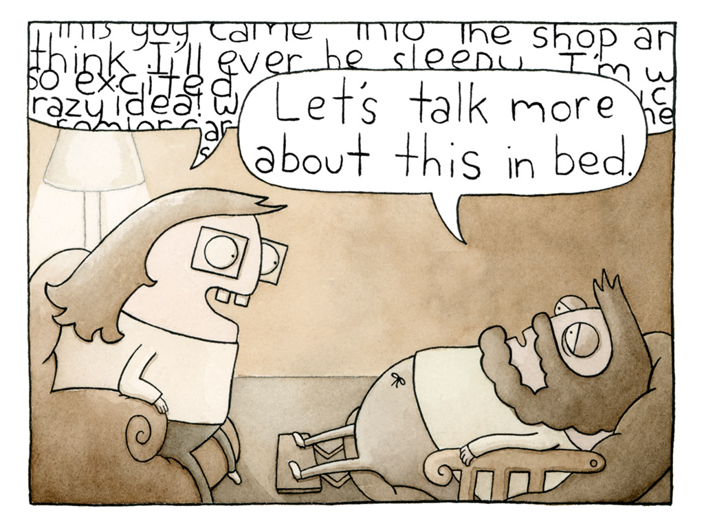 Talking In Bed