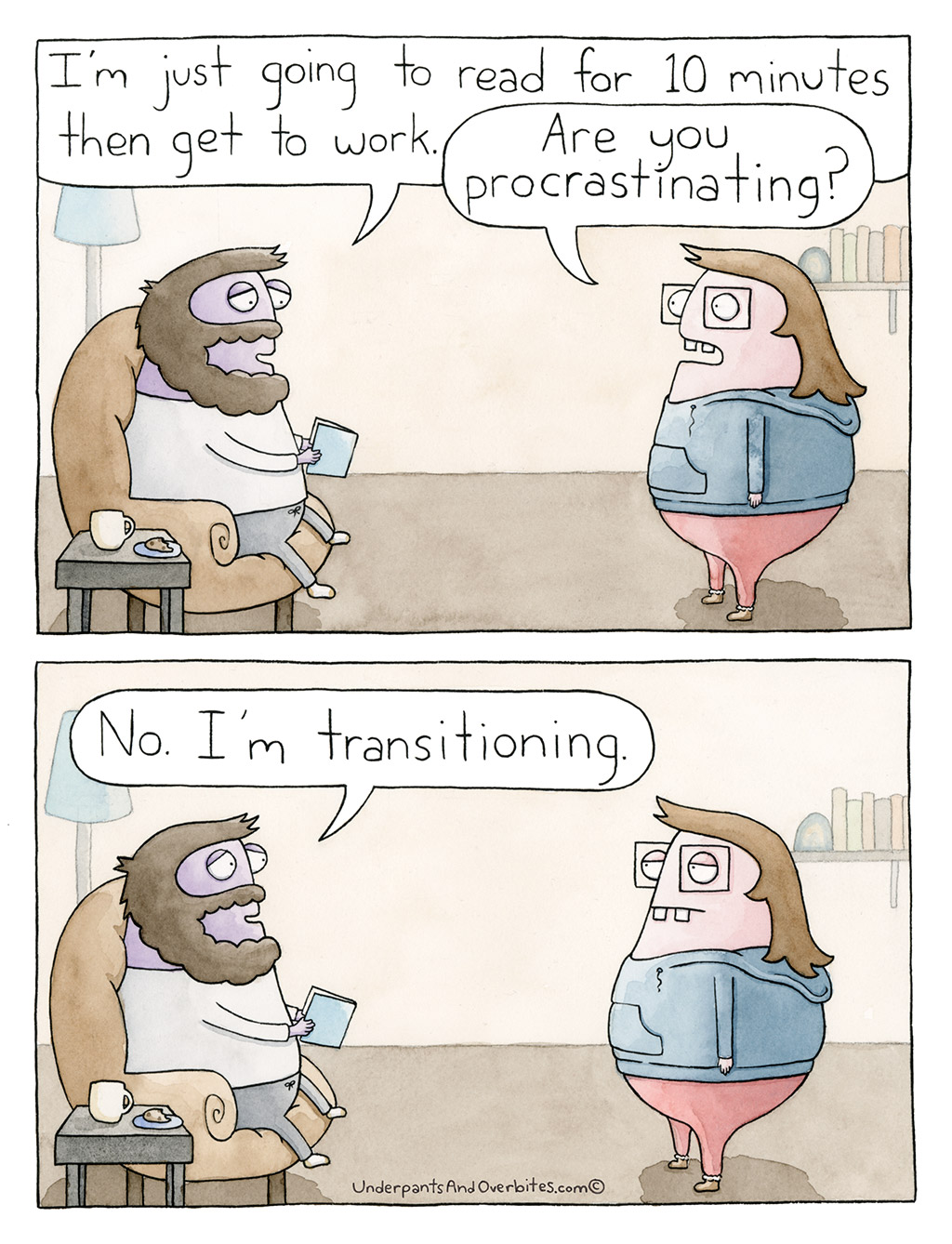 Procrastinating
