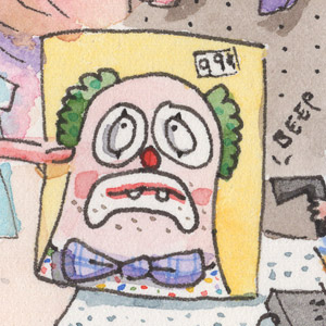 Clown Painting