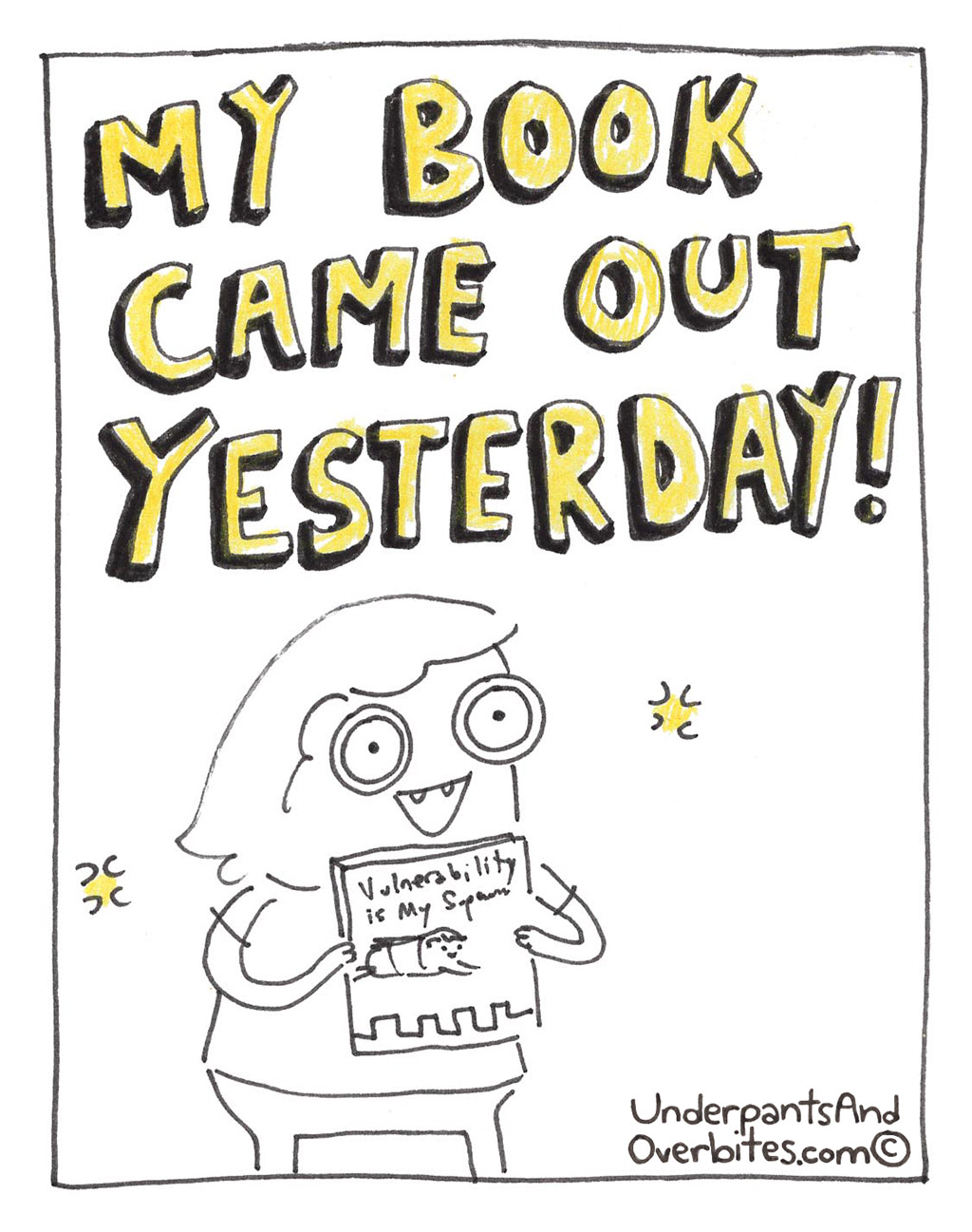 My Book Came Out Yesterday