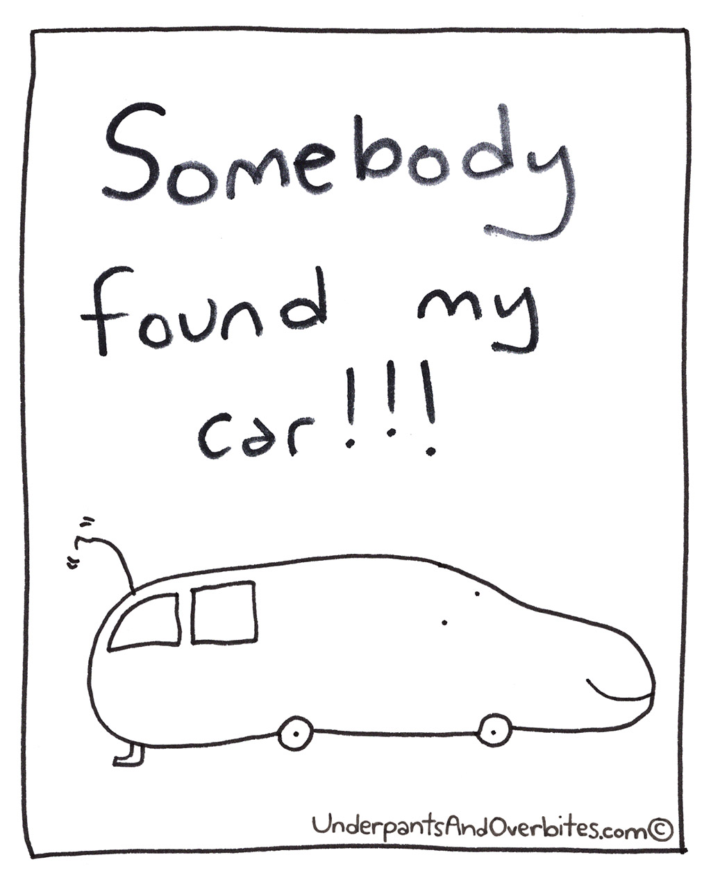 Somebody Found My Car