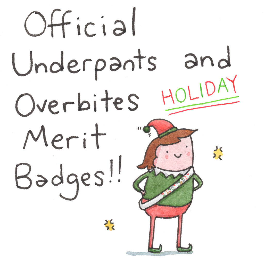 Holiday Merit Badges
