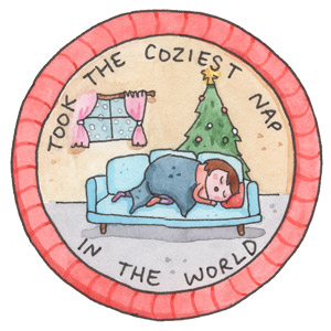 Holiday Merit Badges