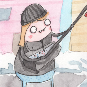 Filming In The Snow