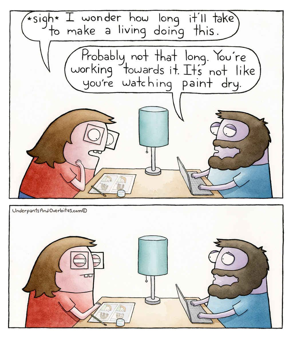 One Year Of Comics