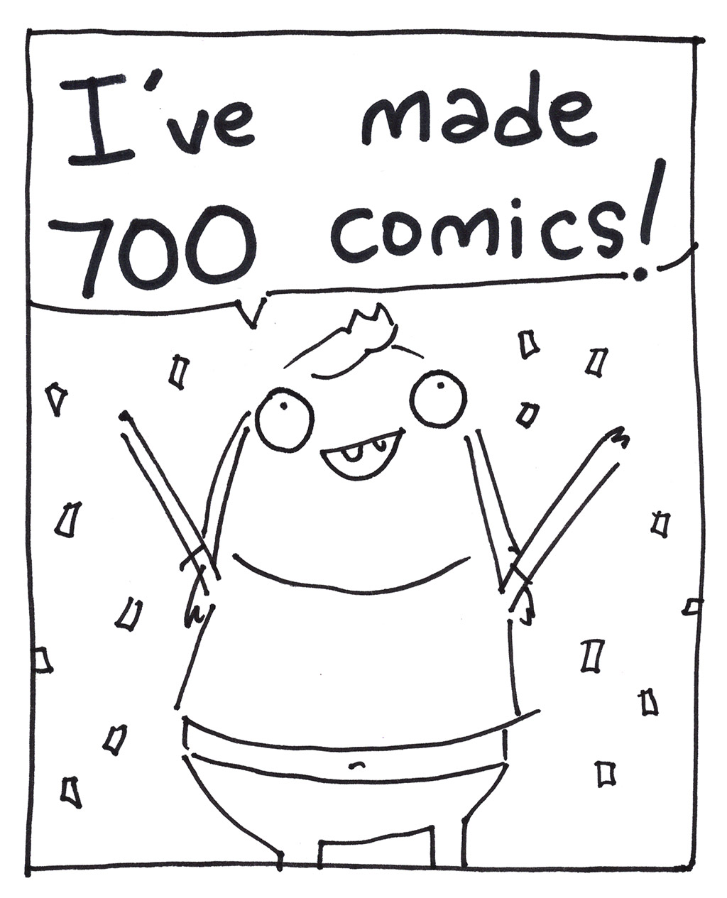 Seven Hundred Comics