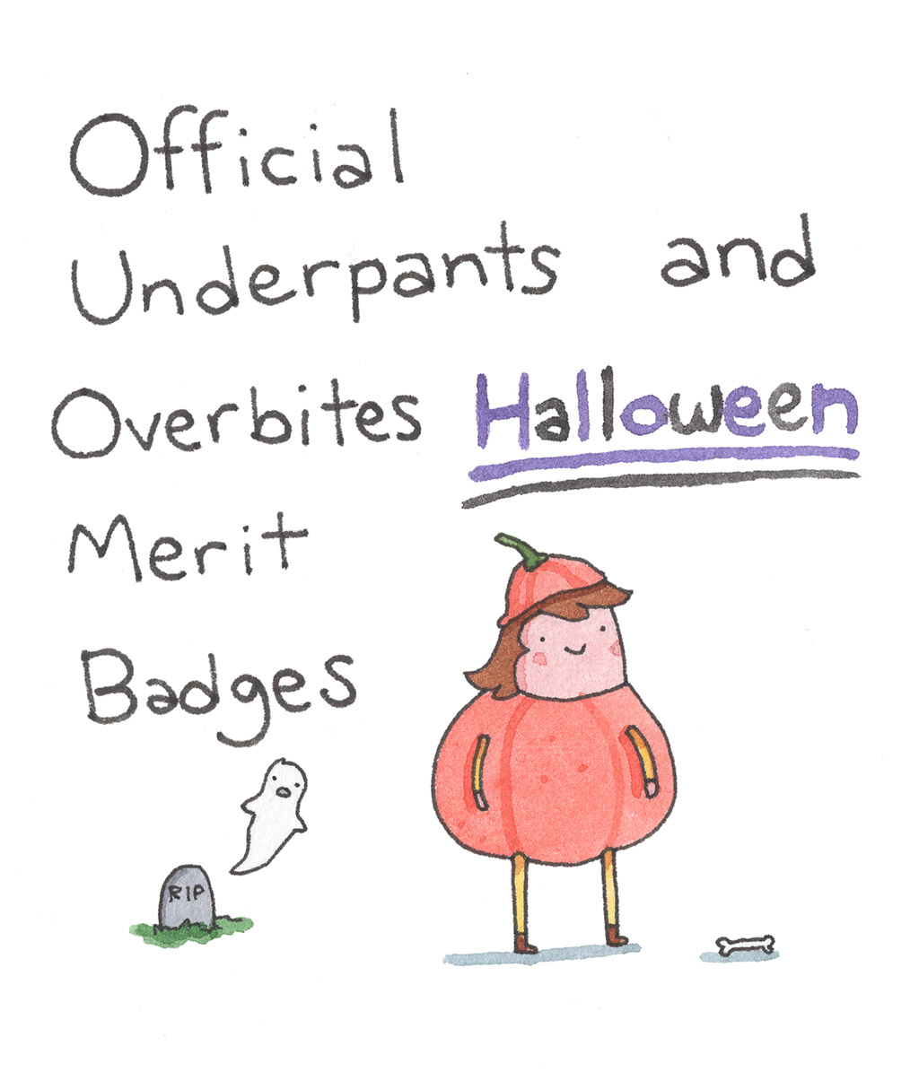 Halloween Merit Badges
