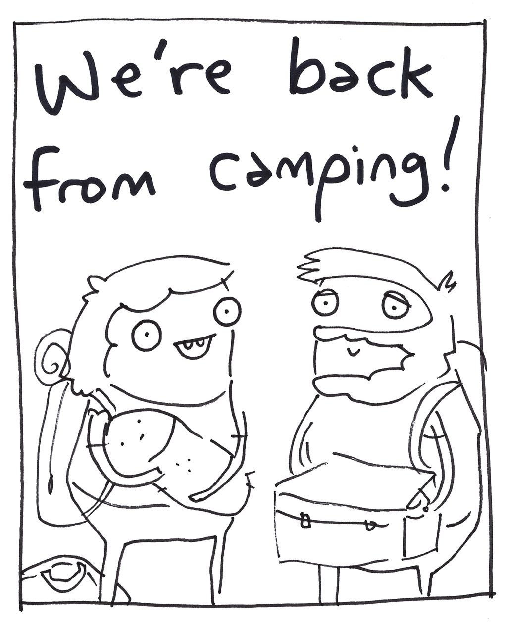 Back From Family Camping