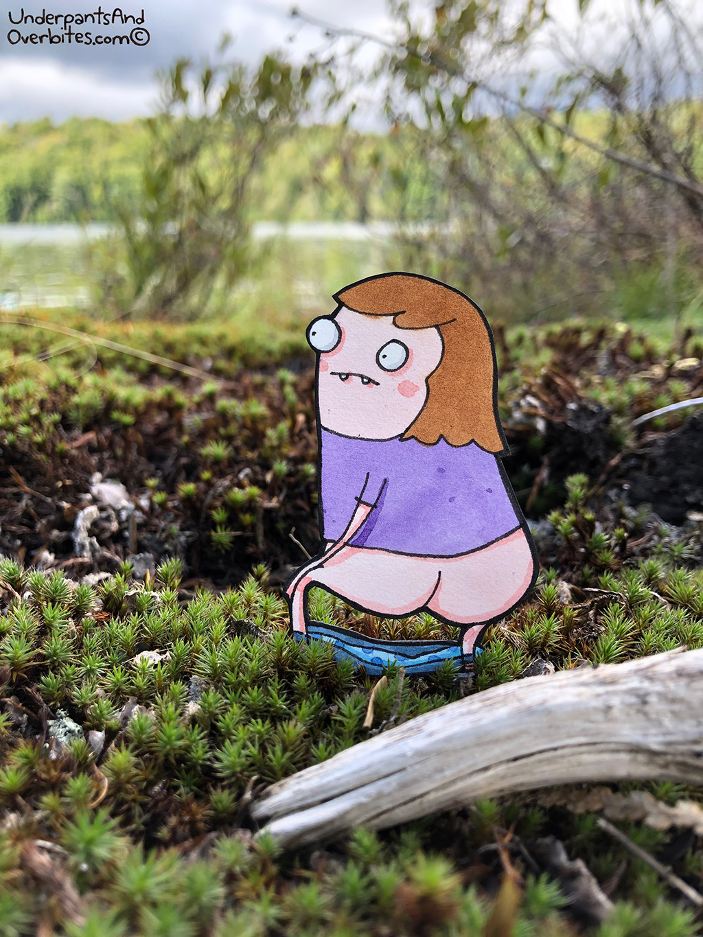 Peeing In The Woods